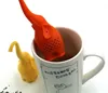 Dining Bar Cute Elephant Silicone Infuser Filter Teapot For Tea Coffee Drinkware Xb1 0415