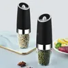 Electric Automatic Pepper Grinder Gravity Induction Spice Herb Mung Bean Ground Grinder Powder Condiment Restaurant Kitchen Tool 240306