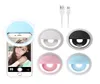 Universal Selfie LED Ring Light Light Portable telefon komórkowy Wypełnij lekką lampę Luminous Ring Clip do telefonu komórkowego Smartphone4802843