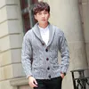 Maglioni da uomo Moda Maglione spesso da uomo Cardigan casual Lana grezza Coreano Giacca da uomo in cashmere Abbigliamento da uomo