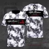 Alpha Romeo F1 Team Test 2024 T-shirt estiva girocollo da uomo Sport all'aria aperta Manica corta traspirante ad asciugatura rapida