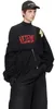 Zipper Men's Hoodies Letter Women's Streetwear Coats Black Oversizes 2024ss