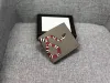 Portfele 7A wysokiej jakości luksusowy projektant Portfel Mężczyzny Karta G portfele oryginalne skórzane portafeuille zwierzę małe torebki monety z pudełkiem