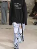 Original Vetements jean lavé hommes jean pour hommes déchiré et lavé Denim pantalon mode hommes amples Hiphop Streetwear casual jean