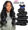 ISHOW 838Inch 10A Mink Brazillian Straight Body Loose Deep Wave Kinky Curly Obearbetade brasilianska peruanska indiska mänskliga hår Weav6266461