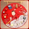 Décoration de fête, ensemble d'accessoires pour le premier anniversaire du bébé, fournitures de cérémonie d'anniversaire traditionnelle chinoise, année Zhuazhou