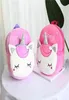 Mode bébé licorne en peluche sac à dos pour enfants épaules rose mignon sacs garçons filles mignon dessin animé Mini épaules sacs étudiant fourre-tout7018262