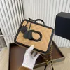 Womens Designer Camera Vanity Box Bags Filigree Top Handle Totes Crossbody Shoulder Quilted Matelasse Cosmetic Case Outdoor Sacoch212Q