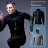 Men's Jackets Sports Jacket Tight Clothes Running Training Autumn And Winter Cardigan Hooded Zipper Fitness Top