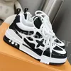 Trainer maxi Skate Sneaker Green Blue Marine White Red Beige Marine Black Orange Brown Snakeskin Suede Grey Damoflage Damier Khaki Yellow Violet Casual Shoes M13