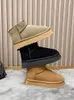 designer boots snow boots women boot chestnut snow half short lady sheepskin and wool integrated hair boots