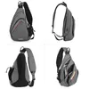 Mixi Männer Schulter Rucksack Frauen Sling Bag Umhängetasche USB Jungen Radfahren Sport Reise Vielseitig Mode Student Schule y240229