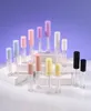 5ml whole cosmetic packaging refillable bottle pink white gold purple big wand clear lipgloss tubes empty lip balm tint contai2205480