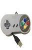 Klasyczny kontroler sterownika USB PC Gamepad Joypad Joystick Wymiana dla Super Nintendo SF dla SNES NES Tablet PC LAGINDO6992839