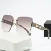 Lunettes de soleil 2024 baroques sans monture femmes cristaux sexy filles lunettes de soleil strass perles nuances pour fête feminino