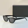 Дамские солнцезащитные очки SL Glasses Cat Eye Sunglasses Дизайнер Euro American Trend Classic Retro Style Высококачественный наряд Essential Fashion Feet