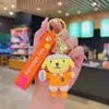 2024 valentines day new cute doll keychain pendant cartoon car keychain bag accessories pendant couple gift