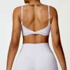 Lu Align Lemon Training Comfort Top Sexig Gymkläder Stretch Women Sports Underwear Push Up Fiess Workout Tops Yoga Bra S Gym Jogger Sports