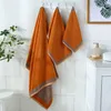 3PCS Towel Set Dark Gray Cotton Large Thick Bath Towel Bathroom Hand Face Shower Towels Home For Adults Kids toalla de ducha2262