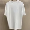 Męska designerska T-shirt Mały dekolt Moda swobodny okrągła szyja 100% bawełniana konsystencja męska