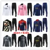 Paris Tracksuit 2023 2024 2025 Mbappe Kids and Men 23 24 25 Psges Training Suit Långärmad fotboll Soccer Jersey Kit Uniform Chandal Adult Boys Fan Player Version