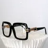 Vintage Vierkante Brillen Frame Goud Zwart Brillen 6008 Transparante Optische Brilmonturen Mannen Mode Zonnebril Frames Eye Wear 230D