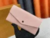 дизайнерские сумки Длинный кошелек с ромбовидным узором Полный кожаный конверт с тиснением Кошелек Satah Monigm Imprente Leather M61182 с многочисленными карманами и отделениями для кредитных карт
