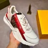 Oryginalne designerskie luksusowe buty męskie Fendyity Fendyity Sneakers trenerzy koronkowe w górę lustro wysokiej jakości chaussure swobodne buty parowe z pudełkiem Dhgate nowe