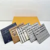 مصمم بطاقة ائتمان بطاقة المحفظة COIN COIN Pack Women Brown Black Business Mini Wallets Bag Clutch Bag Classic303S