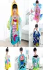 21 styles Mermaid bathrobe Kids Robes cartoon animal shark Nightgown Children Towels Hooded bathrobes 60120cm C359042702