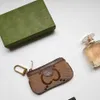 7a para çantası anahtar cüzdan pochette küçük kese tasarımcısı moda ruj çantaları kadın erkekler anahtar halka kredi kartı tutucu lüks mini w2777