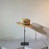 Womens Designer Triangle Letter Straw Hat Gentleman Cap Top Sun Hat Fashion Knitted Hat Cap For Men Woman Wide Brim Hats Summer Bucket Hats