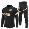 24 25 Nouveau joueur de Barcelone Version Survêtement de football Barca SET Costume d'entraînement pour garçons adultes 2024 2025 Survêtements pour hommes et enfants Camisetas ANSU FATI PEDRI LEWANDOWSKI Top