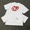 Män och kvinnor mode t-shirt designers leon dore amerikansk konstnär graffiti tryck sommar avslappnad kortärmad o8eq