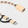 In 1 Type C To USB Adapter OTG Cable Micro Male USB3.0 Female For MacBook Pro Samsung A53