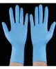 Jednorazowe egzamin antiskid wygodna dozownik rękawicy nitrylowej 100 kupa gumowe rękawiczki czyszczące pudrowo nitrylowe rękawiczki lateksowe2276928