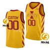 Maillot de basket-ball des Cyclones de l'État de l'Iowa Jackson Paveletzke Jelani Hamilton Curtis Jones Keshon Gilbert Kayden Fish Maillots de l'État de l'Iowa cousus sur mesure