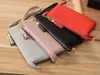 With box Leather Bag Holders Purse CLES Designer Fashion Womens Mens Key Ring Credit Card Holder Coin Purses long Wallet Charm cowhide 2024