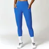 Lu Align Pant Lemon Fiess Sport Leggings Kvinnor Sömlös Yoga Hög midja Buttlyft Kurvor Träning Strumpbyxor Elastiska gymträningsbyxor Kvinnor Gem