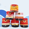 Tambour major chapeau fanfare chapeau hommes luxe soldat chapeau enfants élégant tambour bande chapeau scène Performance Cosplay casquette 240226