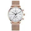 Montres-bracelets Mode Quartz Montre Homme Casual Marque Courbe Miroir Calendrier Étanche Horloge 2022152J