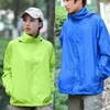 Giacche da uomo Protezione solare Abbigliamento estivo e da donna Outdoor Sport sottili Anti-ultravioli di alta qualità