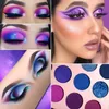 Delanci 24 Color Green Eye Shadow Palette Blue Rose Eyeshadow Pigmenterad Waterproof Makeup Pallet Matte Shimmer Glitter Beauty 240226