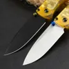 New BM 535-3 Folding Pocket Knife S30V Steel Blade Transparent version PEI Handle Camping Outdoor Tactical Combat Self-defense Knives EDC Tool