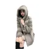 Novo estilo de vison inteiro, comprimento médio, inverno haining pele de vison dinamarquês, casaco de pele emagrecedor, roupas femininas 968443