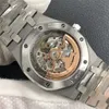 2024BF Factory Men's Watch Octagonal Bezel Diameter 39mm rostfritt stål Fodral Rem Cal.2121 Mekanisk rörelse Sapphire Mirror