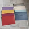 Gift Wrap 50 stks/partij 22x11 cm DIY Multifunctionele Papieren Envelop Snoep Kleur Uitnodiging Wenskaarten Cover Cash pakket