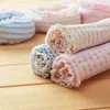 Couvertures en coton pur pour bébé, Anti-froid, tour de ventre, poche rayée, sans couture, rouleau de ventre, articles nés