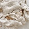 Baby-Kamelien-Rosen-Druck-Musselin-Decke, Steppdecke für den Sommer, Blumen-Tröster für Kleinkinder, Nickerchen-Abdeckung, Bettwäsche-Steppdecken 240307