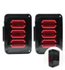 Paire pour 0716 Jeep Wrangler JK useu version LED LIGNES LED SIGNAL SIGNAGE DU SIGNAGE DE RETOUR ARRIÈRE AVEC DOT E9 approuvé7133540